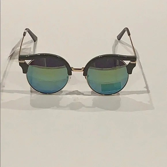 Joes Jeans | Gold Rounded Sunglasses NEW Women main image 2